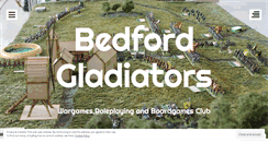 Desktop Screenshot of gladiators.wordpress.com