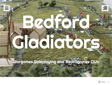 Tablet Screenshot of gladiators.wordpress.com