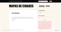 Desktop Screenshot of mapasdecidades.wordpress.com