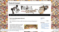 Desktop Screenshot of pandacrumpet.wordpress.com