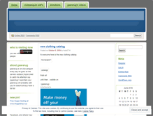Tablet Screenshot of gaararug.wordpress.com