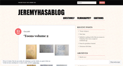 Desktop Screenshot of jeremyhasablog.wordpress.com