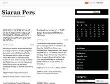 Tablet Screenshot of beritapers.wordpress.com