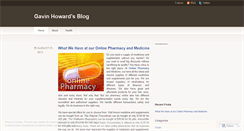 Desktop Screenshot of gavinhoward.wordpress.com