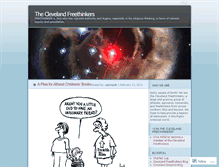 Tablet Screenshot of clefreethinkers.wordpress.com