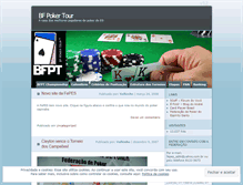 Tablet Screenshot of bfpokertour.wordpress.com