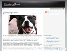 Tablet Screenshot of elmundoysuhistoria.wordpress.com