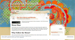 Desktop Screenshot of mygoddessnetwork.wordpress.com