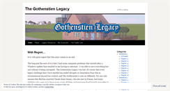 Desktop Screenshot of gothenstienlegacy.wordpress.com