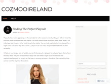 Tablet Screenshot of cozmooireland.wordpress.com