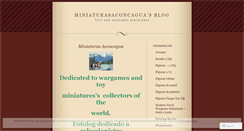 Desktop Screenshot of miniaturasaconcagua.wordpress.com