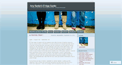 Desktop Screenshot of amyrankin.wordpress.com