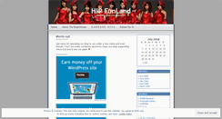 Desktop Screenshot of kookyprincess29.wordpress.com