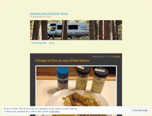 Tablet Screenshot of dorrieanne.wordpress.com