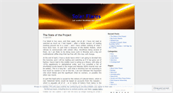 Desktop Screenshot of flares.wordpress.com