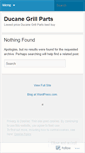 Mobile Screenshot of ducanegrillparts.wordpress.com