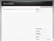 Tablet Screenshot of ducanegrillparts.wordpress.com