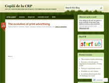 Tablet Screenshot of crp0811.wordpress.com