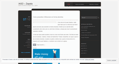 Desktop Screenshot of iasdzapata.wordpress.com