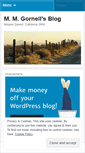 Mobile Screenshot of mmgornell.wordpress.com