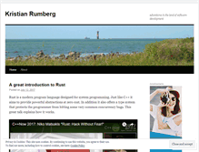 Tablet Screenshot of kristianrumberg.wordpress.com