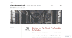 Desktop Screenshot of claudiamurdock.wordpress.com