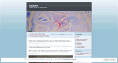 Desktop Screenshot of malujeme.wordpress.com