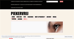 Desktop Screenshot of piekervrij.wordpress.com