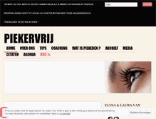 Tablet Screenshot of piekervrij.wordpress.com