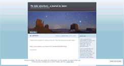 Desktop Screenshot of jasoncurtis.wordpress.com