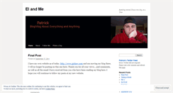Desktop Screenshot of elandme.wordpress.com