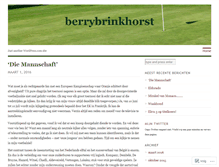 Tablet Screenshot of berrybrinkhorst.wordpress.com