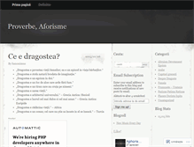 Tablet Screenshot of aphorismus.wordpress.com
