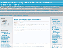 Tablet Screenshot of emildumea.wordpress.com