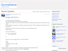 Tablet Screenshot of gunnasatria.wordpress.com