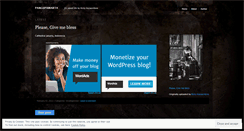 Desktop Screenshot of pangupamarta.wordpress.com
