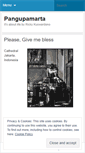 Mobile Screenshot of pangupamarta.wordpress.com