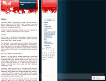 Tablet Screenshot of fracturedfairytale.wordpress.com