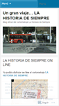 Mobile Screenshot of lahistoriadesiempre2.wordpress.com