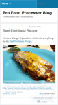 Mobile Screenshot of profoodprocessor.wordpress.com