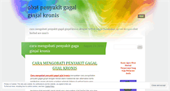 Desktop Screenshot of obatginjal24.wordpress.com