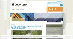 Desktop Screenshot of eldeportero.wordpress.com