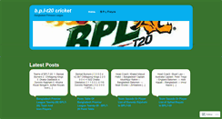Desktop Screenshot of bplbd.wordpress.com
