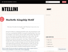 Tablet Screenshot of ntellini.wordpress.com