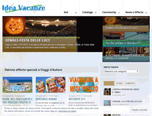 Tablet Screenshot of ideavacanzeblog.wordpress.com