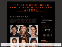Tablet Screenshot of funofmovie.wordpress.com