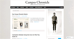 Desktop Screenshot of chroniclepuc.wordpress.com