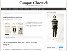 Tablet Screenshot of chroniclepuc.wordpress.com