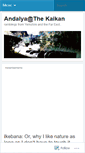 Mobile Screenshot of andalya.wordpress.com