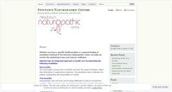 Desktop Screenshot of newtownnaturopathiccentre.wordpress.com